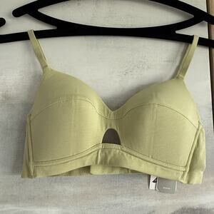 NWT NEIWAI Pure Comfort 5/8 Cup Bandeau Bra 2.0 new XS Avacado